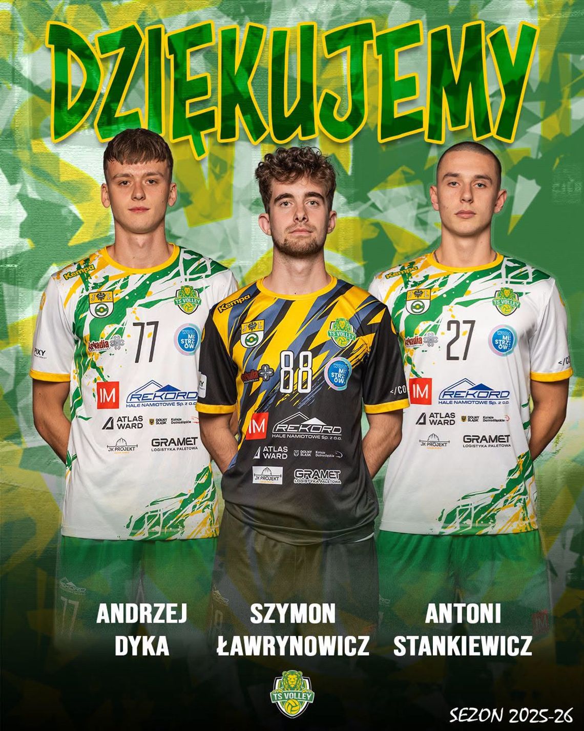 "Volley" żegna trzech siatkarzy. Klub ogłasza pierwsze zmiany przed nowym sezonem "Volley" żegna trzech siatkarzy. Klub ogłasza pierwsze zmiany przed nowym sezonem