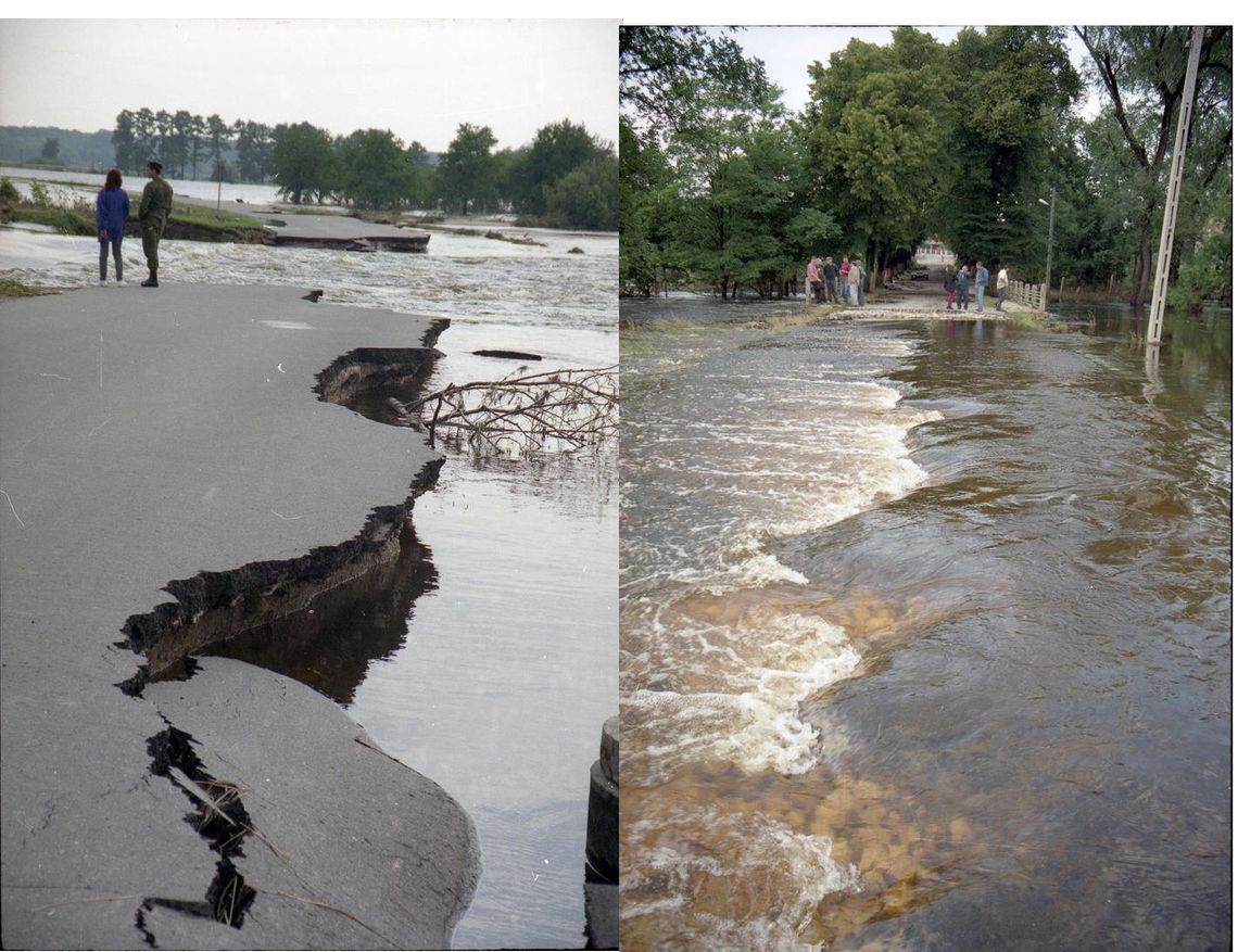 W 1997 drogi były znacznie bardziej zniszczone