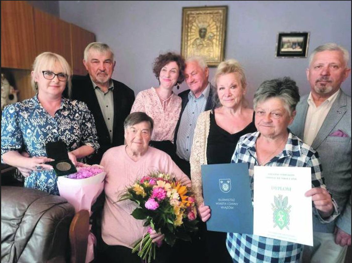W 95. rocznicę urodzin odwiedzili sybiraczkę W 95. rocznicę urodzin odwiedzili sybiraczkę