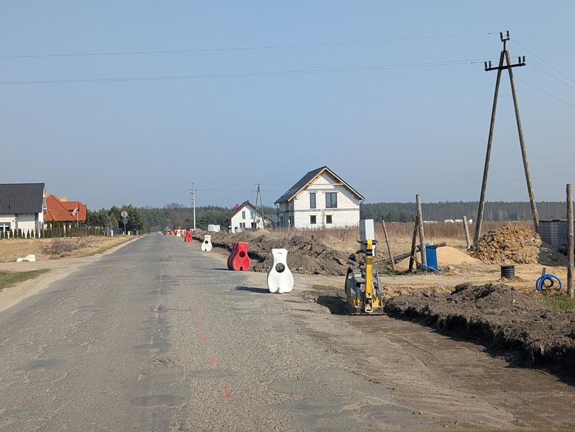 W Bystrzycy na Wójcickiej praca wre
