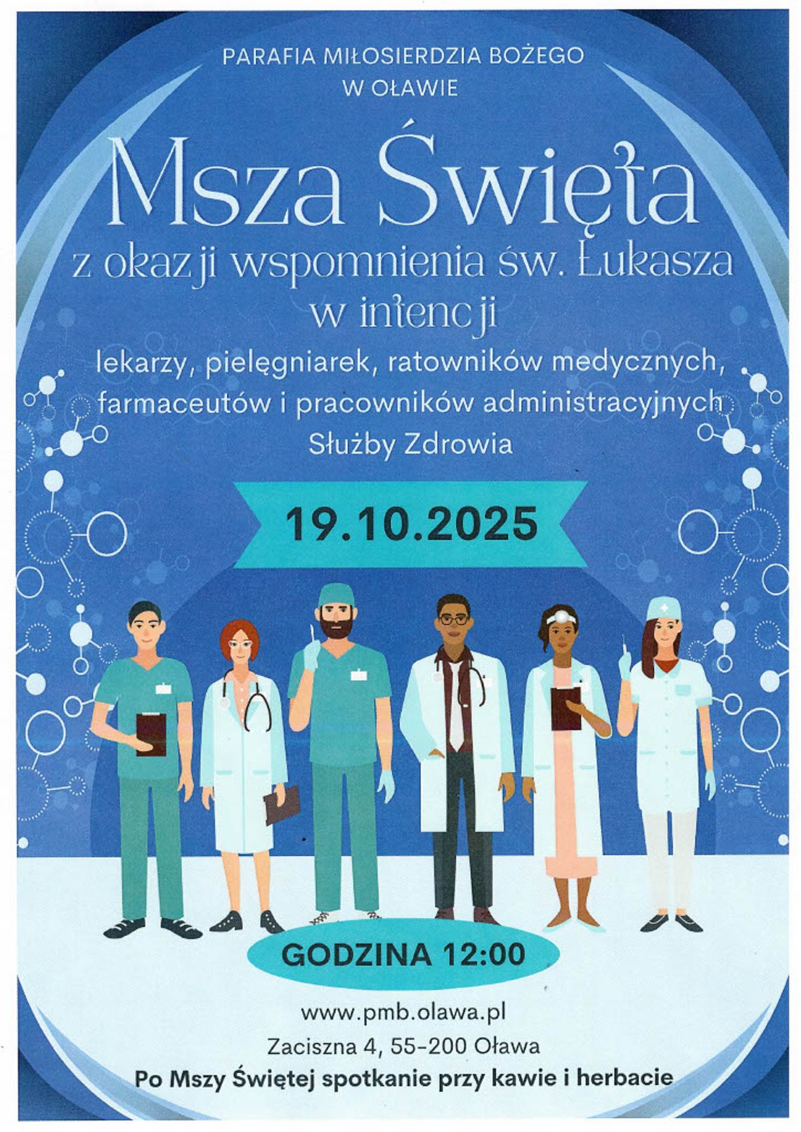 W intencji pracowników ochrony zdrowia W intencji pracowników ochrony zdrowia