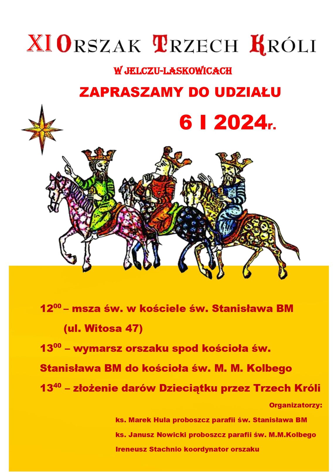 "W jasełkach leży", czyli Orszak już niebawem