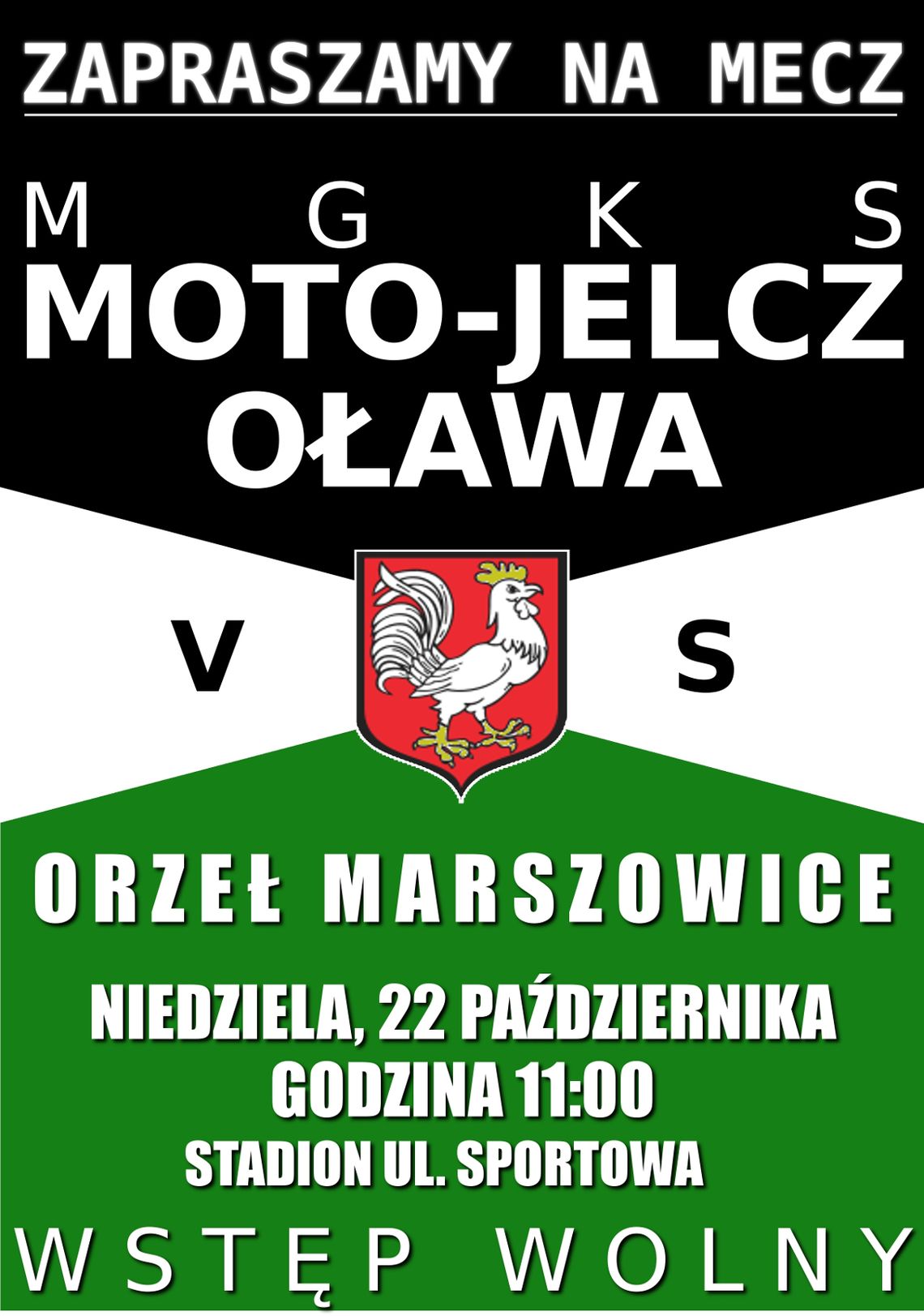 W niedzielę na stadionie