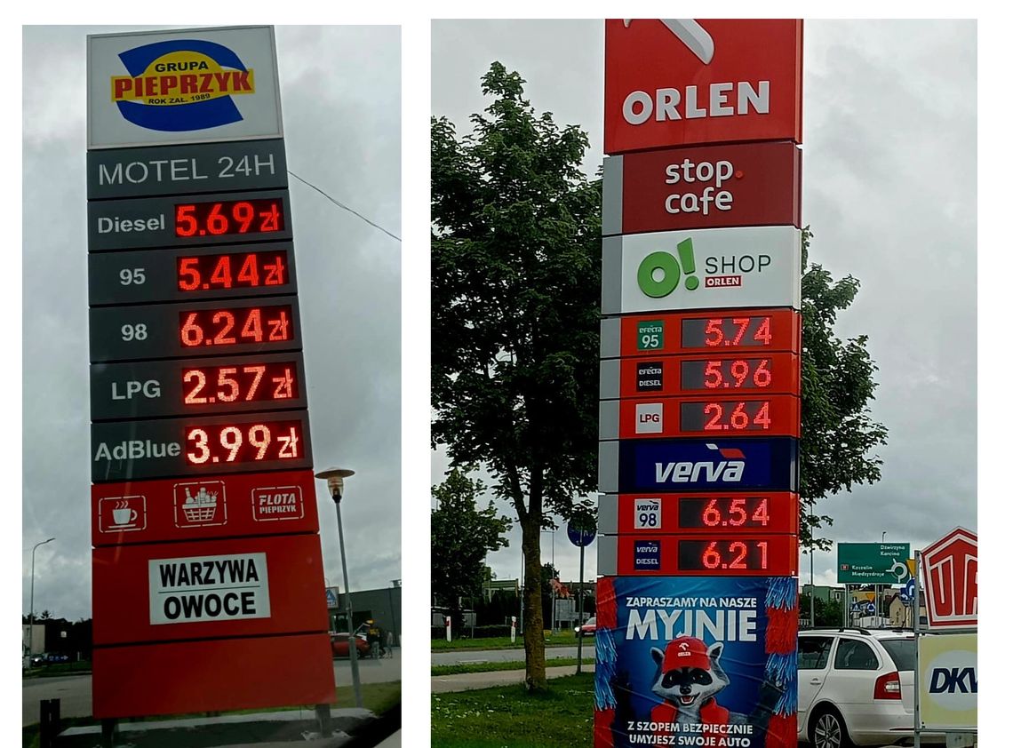 W Oławie benzyna najdroższa?