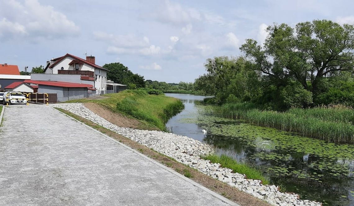 Wał, który pękał, już jest naprawiony