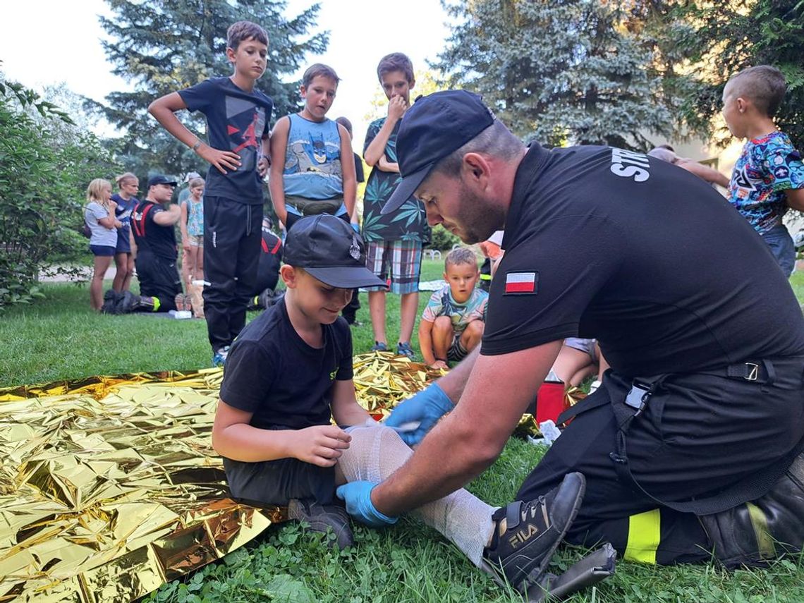 Warsztaty udzielania pierwszej pomocy za nimi Warsztaty udzielania pierwszej pomocy za nimi