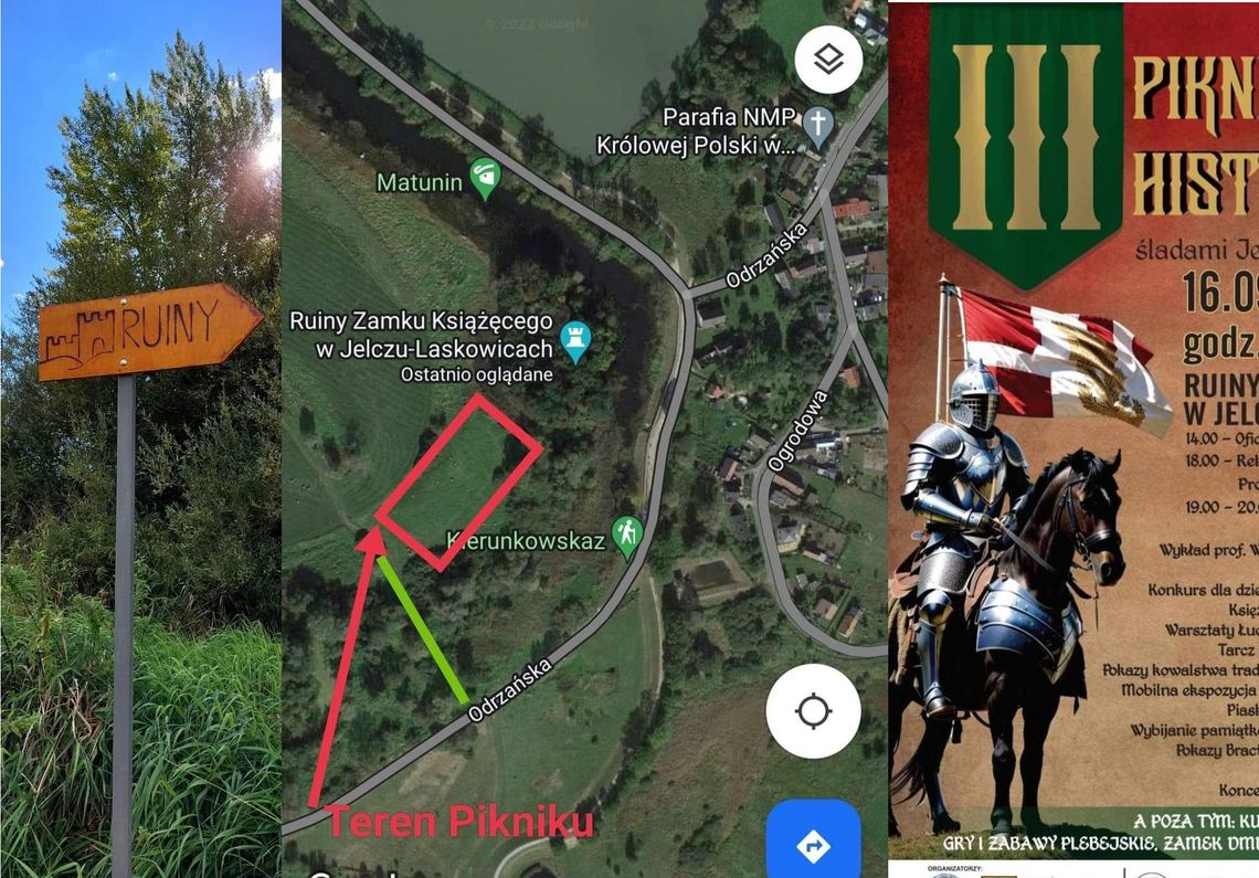 Ważne dla kierowców. Jak dotrzeć na III Piknik Historyczny w Jelczu? Ważne dla kierowców. Jak dotrzeć na III Piknik Historyczny w Jelczu?