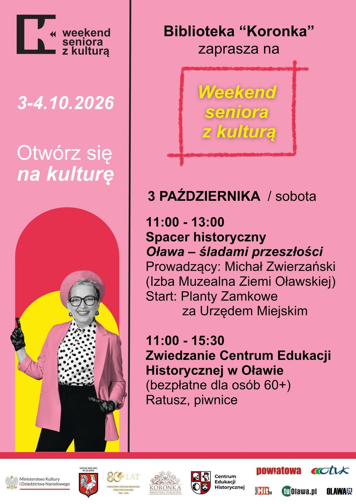 Weekend seniora z kulturą! Weekend seniora z kulturą!