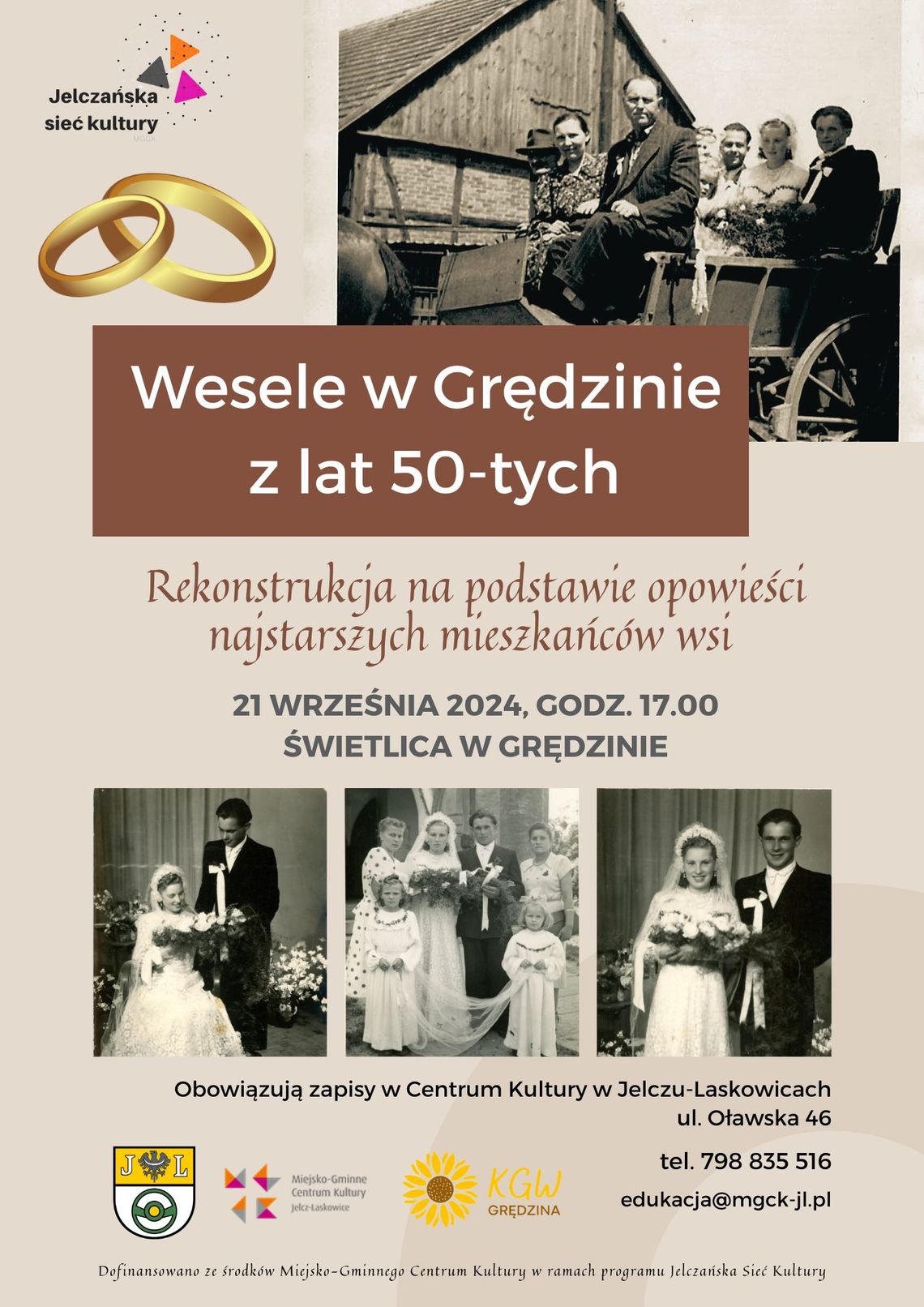 Wesele w Grędzinie, czyli rekonstrukcja na podstawie opowieści mieszkańców