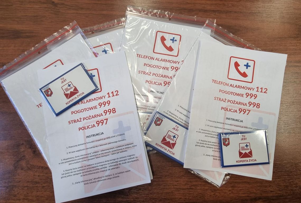 Weź "Kopertę życia"!