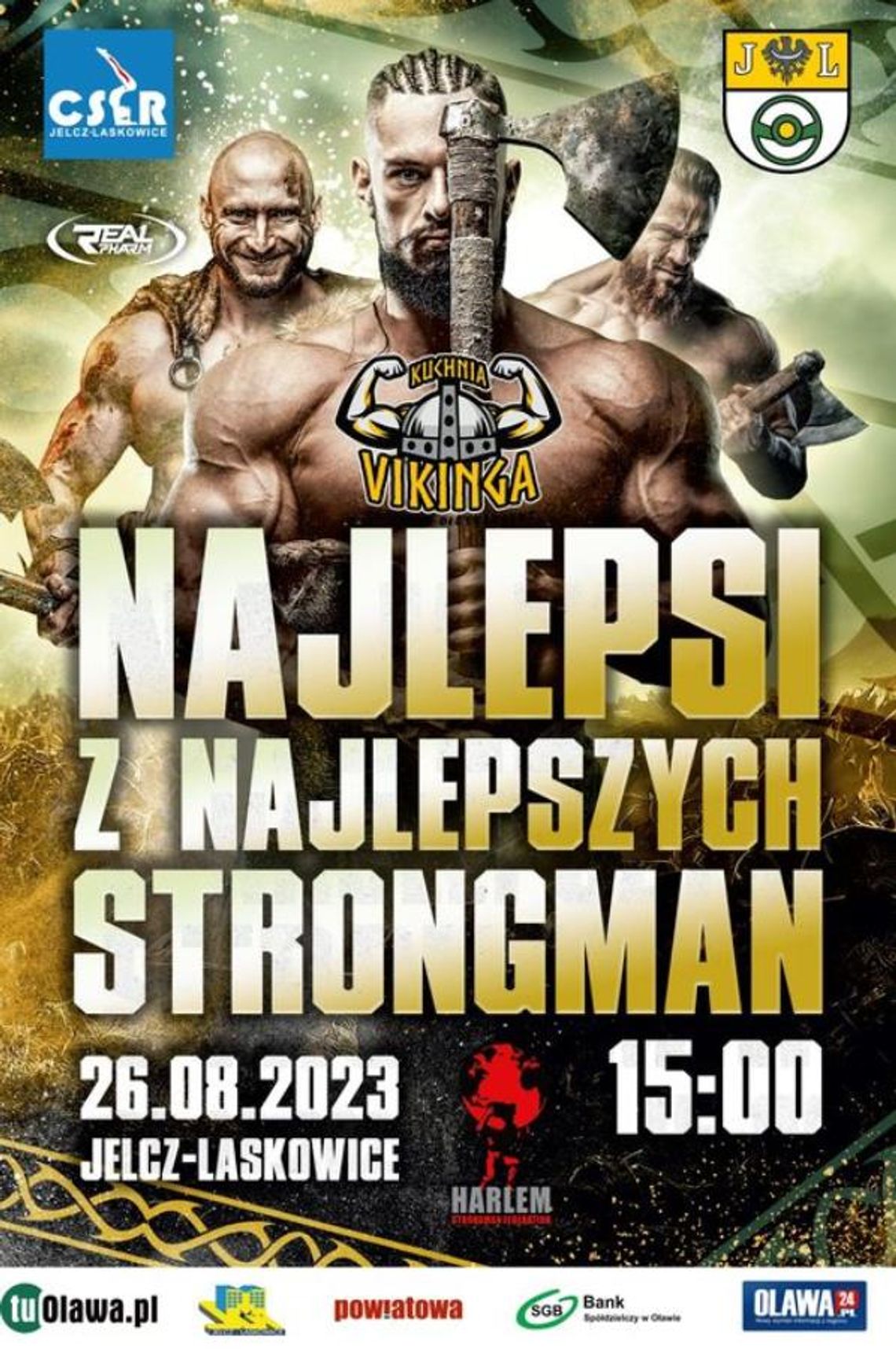 Wiemy, kiedy najlepsi strongmeni ponownie będą w Jelczu-Laskowicach Wiemy, kiedy najlepsi strongmeni ponownie będą w Jelczu-Laskowicach