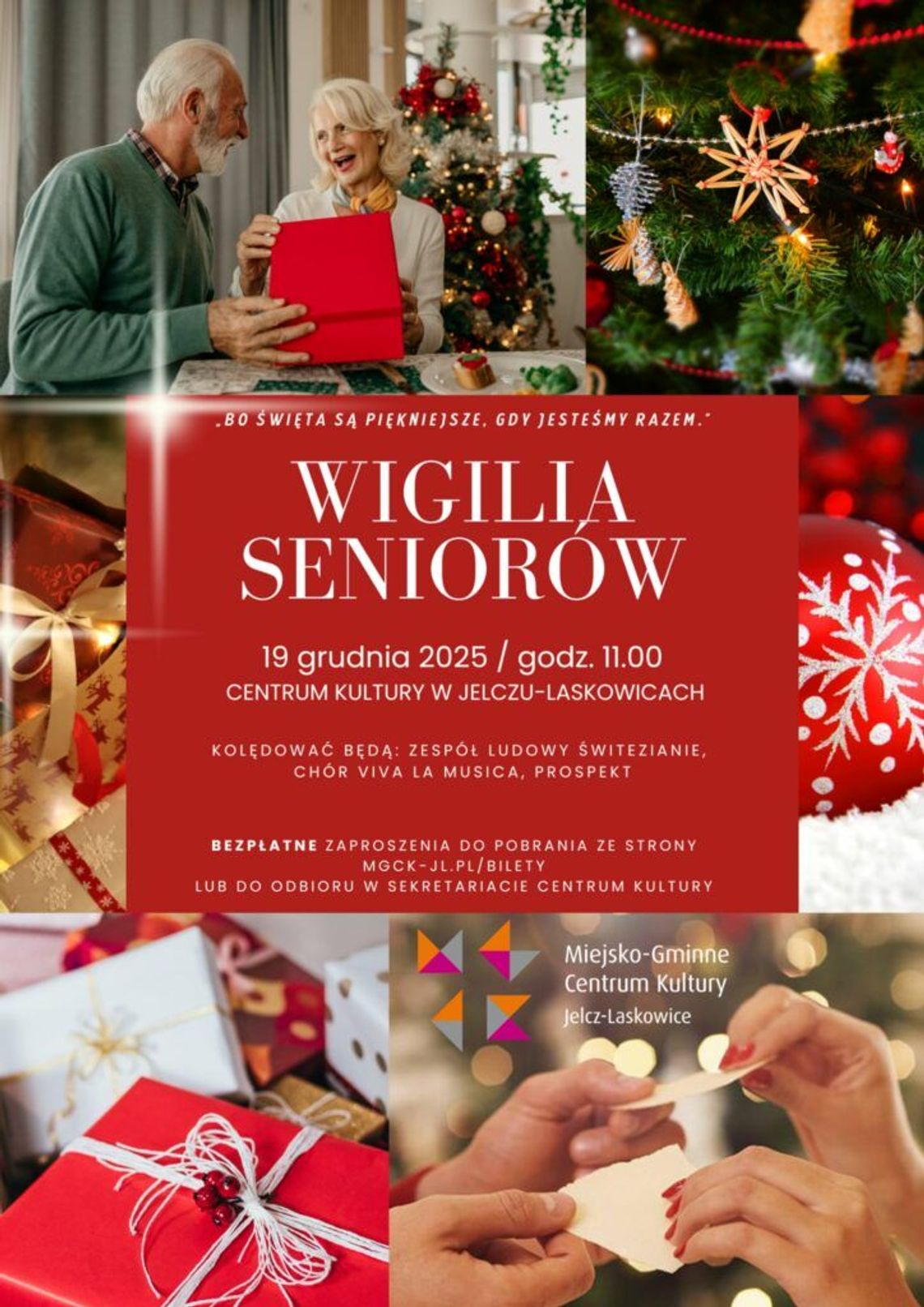 Wigilia dla seniorów w Jelczu-Laskowicach