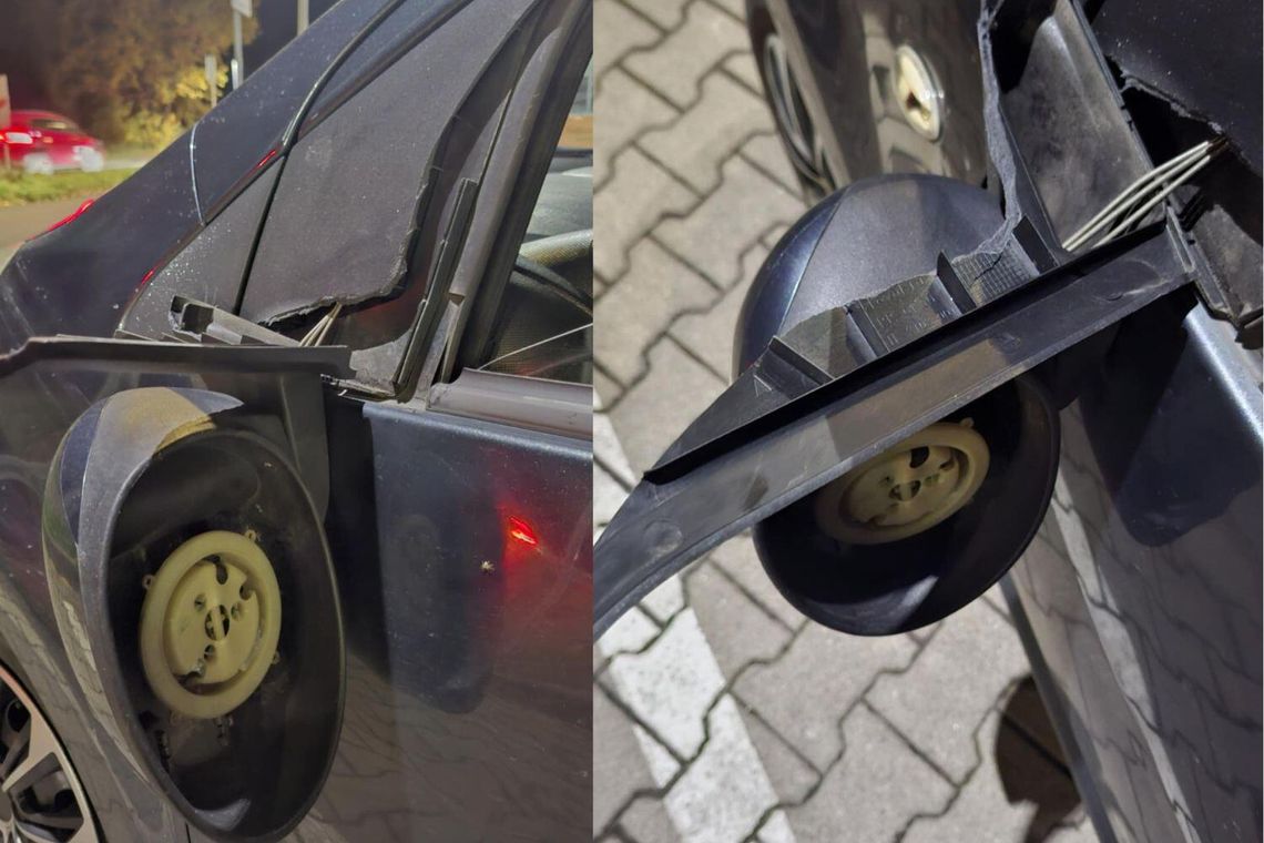 "Wjechał mi przed maskę, a potem rozwalił lusterko" "Wjechał mi przed maskę, a potem rozwalił lusterko"