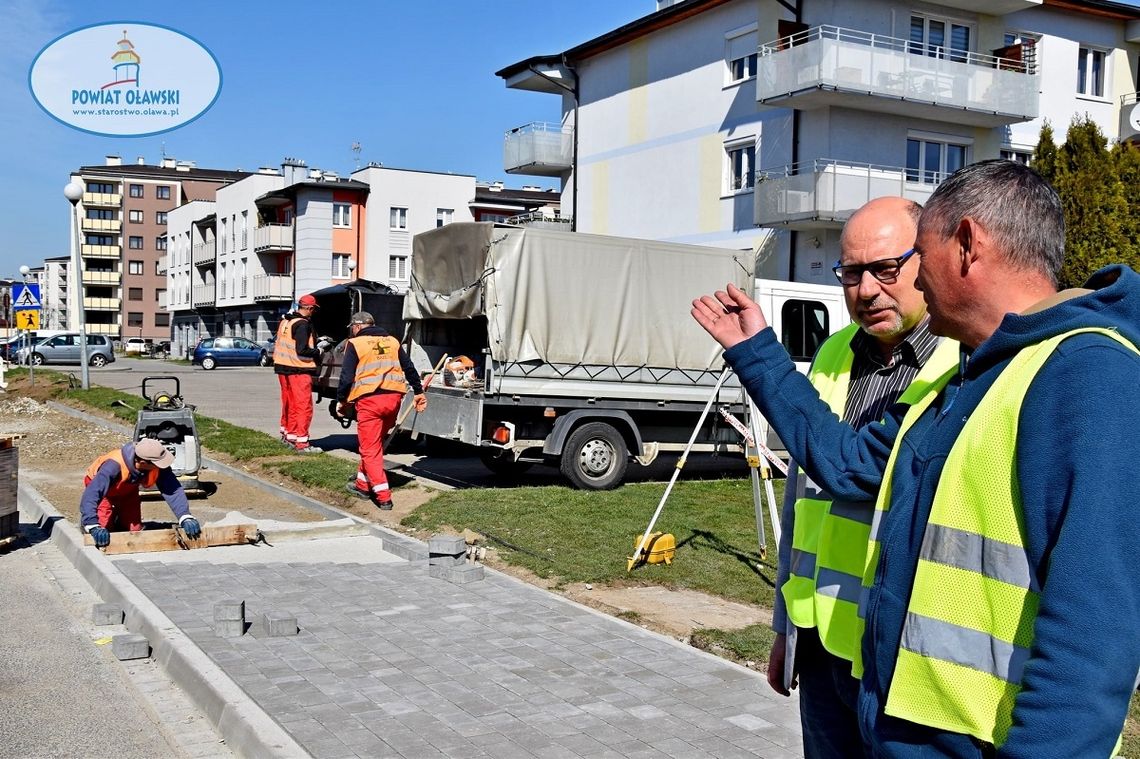 Wkrótce ulica Zaciszna w Oławie będzie ładniejsza i bezpieczniejsza