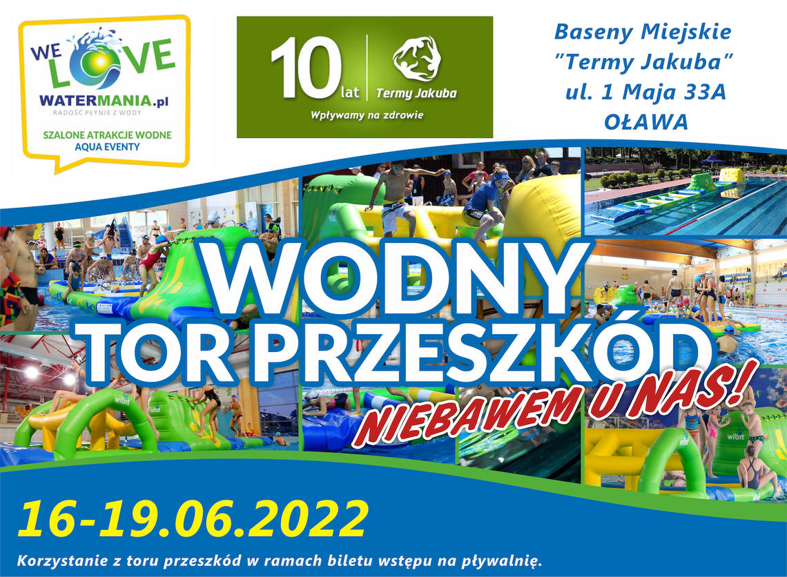 Wodny Tor Przeszkód, czyli 20 metrów atrakcji