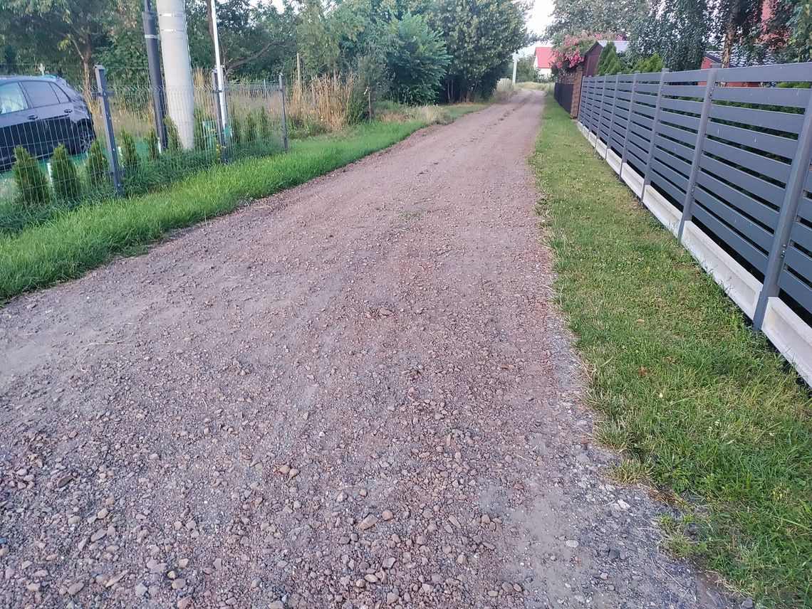 Wójcice. Drogi w końcu utwardzone Wójcice. Drogi w końcu utwardzone