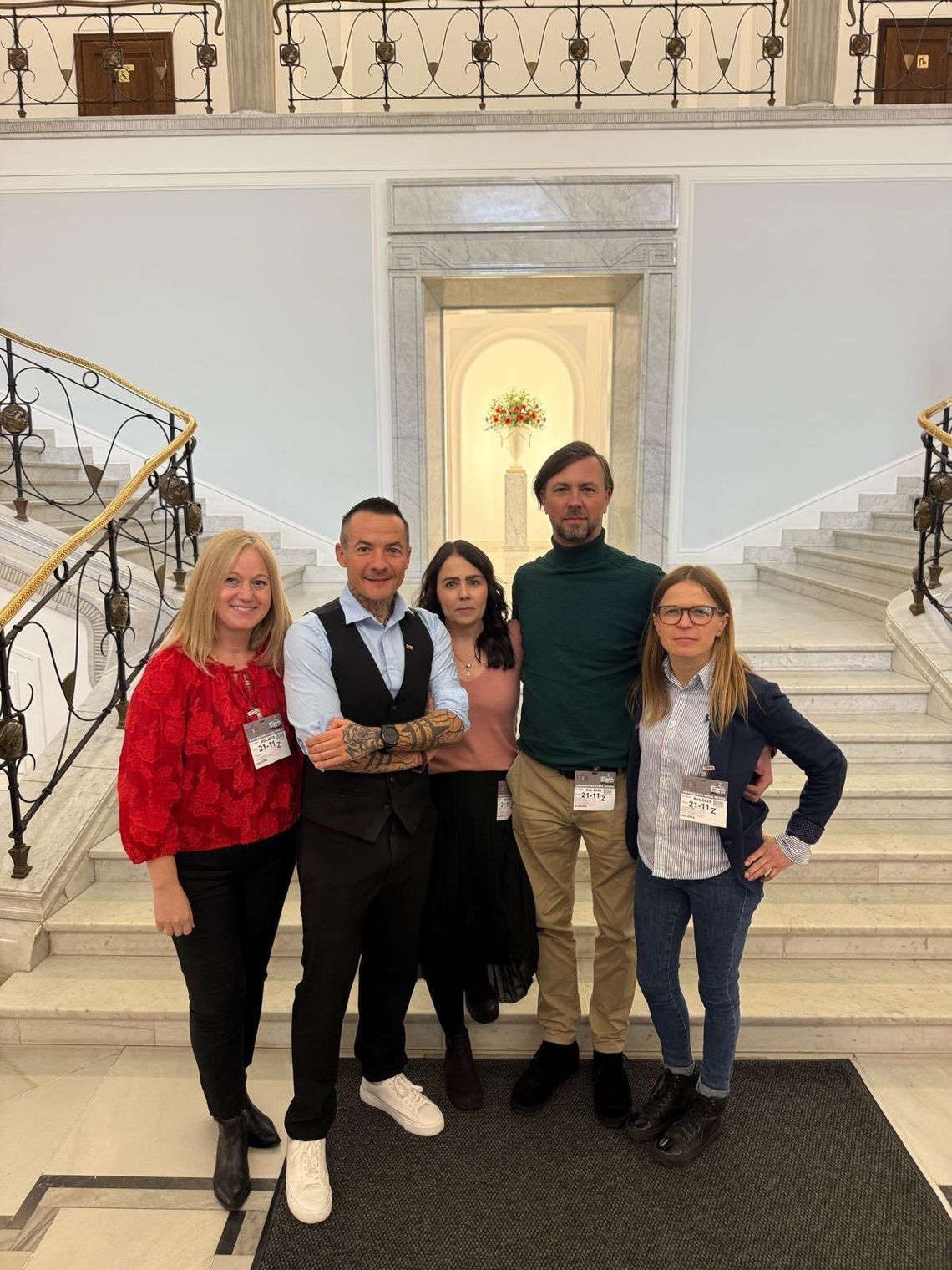 Wolontariusze oławskiego schroniska w Sejmie