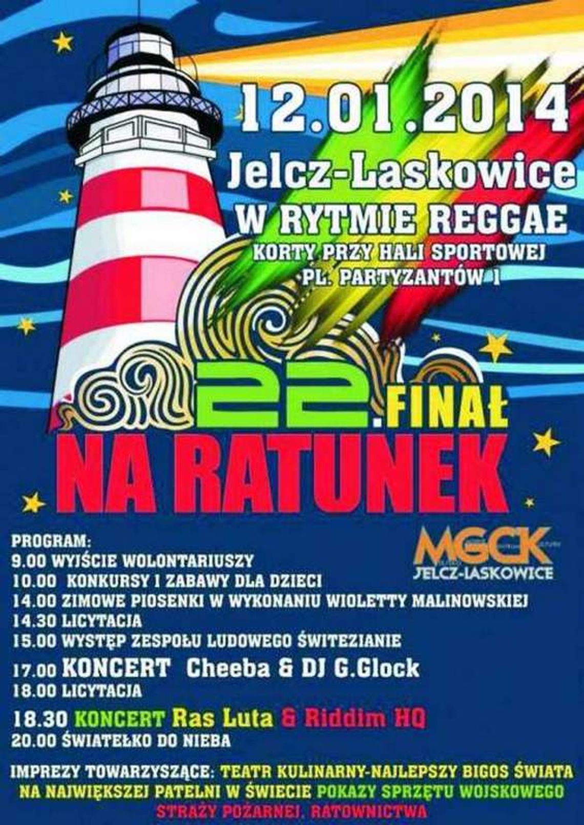 WOŚP w rytmie reggae