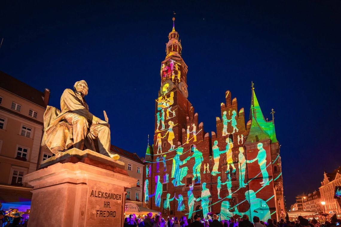 Wrocławski rynek w cudownych kolorach. Tylko w ten weekend