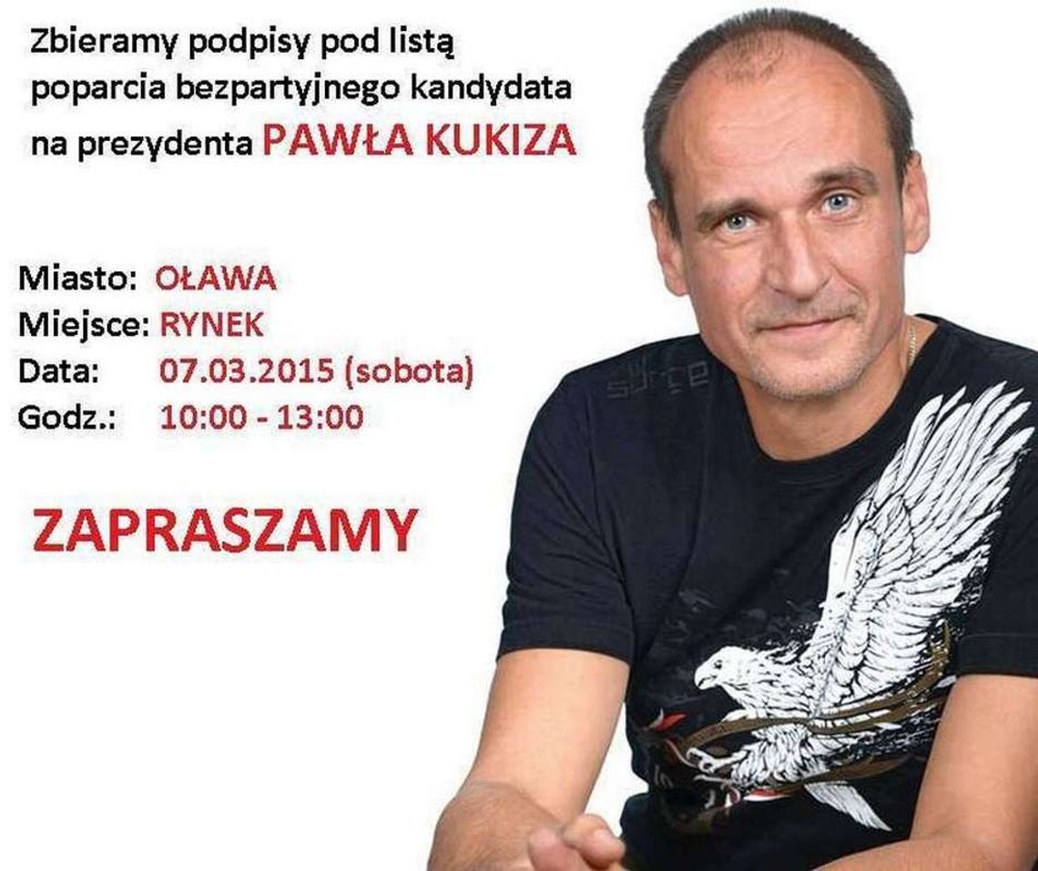 Wspierają Kukiza