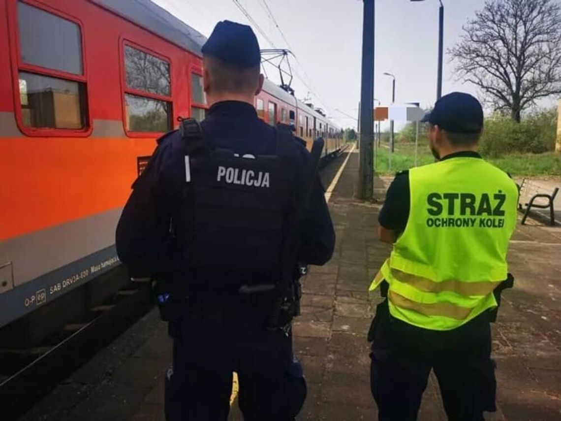 Wspólne patrole Policji i Straży Ochrony Kolei