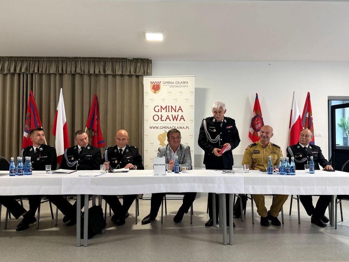 Wybrano nowe władze Gminnego Związku Ochotniczych Straży Pożarnych Rzeczypospolitej Polskiej w Oławie