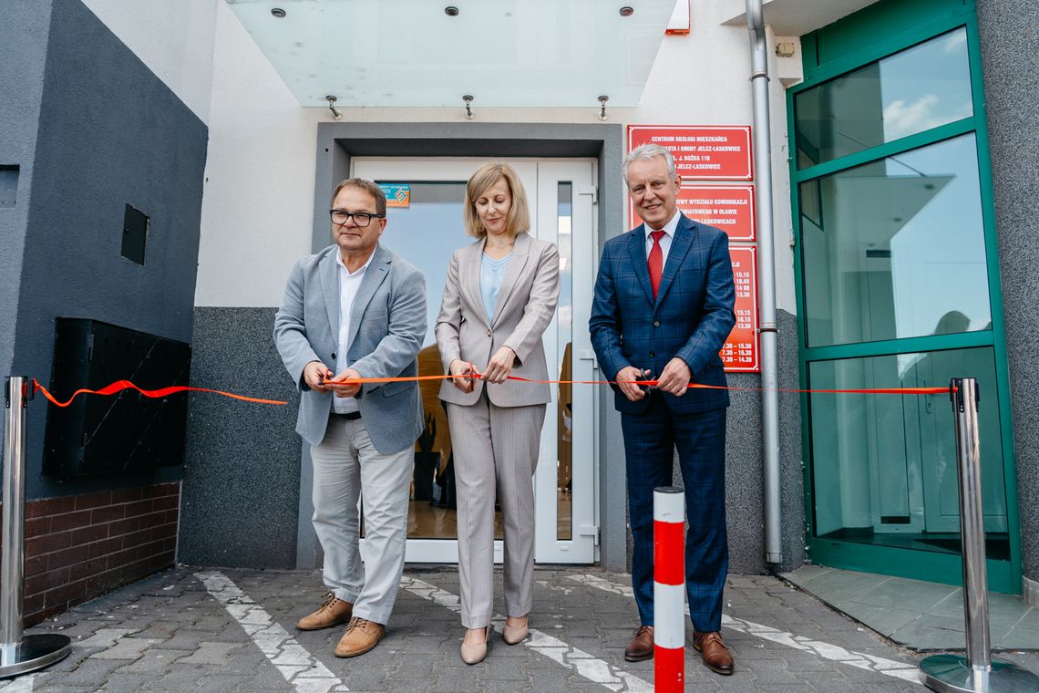Punkt Obsługi Mieszkańców i Wydział Komunikacji w J-L oficjalnie otwarte!