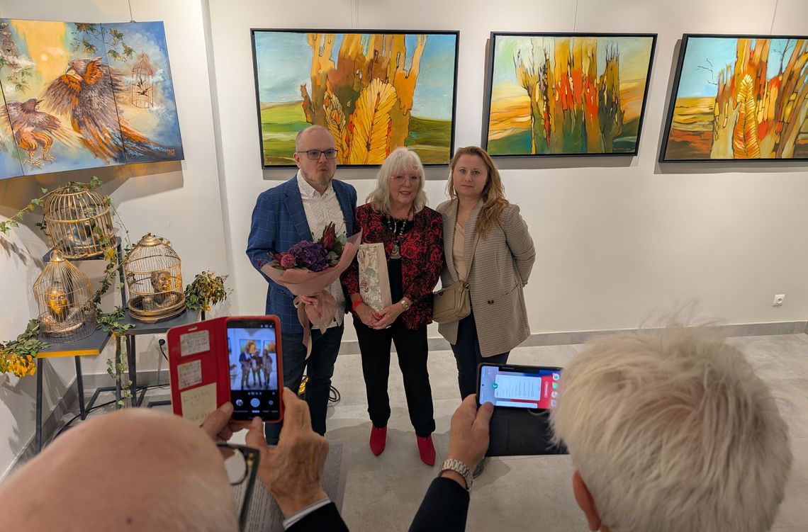 Wyjątkowy, bo jubileuszowy wernisaż prac Bożeny Potoczny