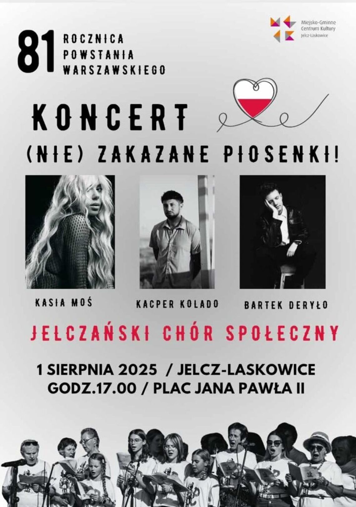 Wyjątkowy koncert ku czci powstańców