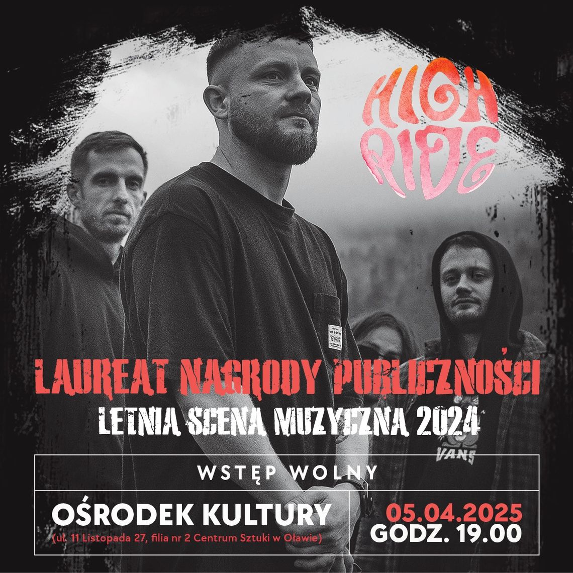 Wystąpi High Ride
