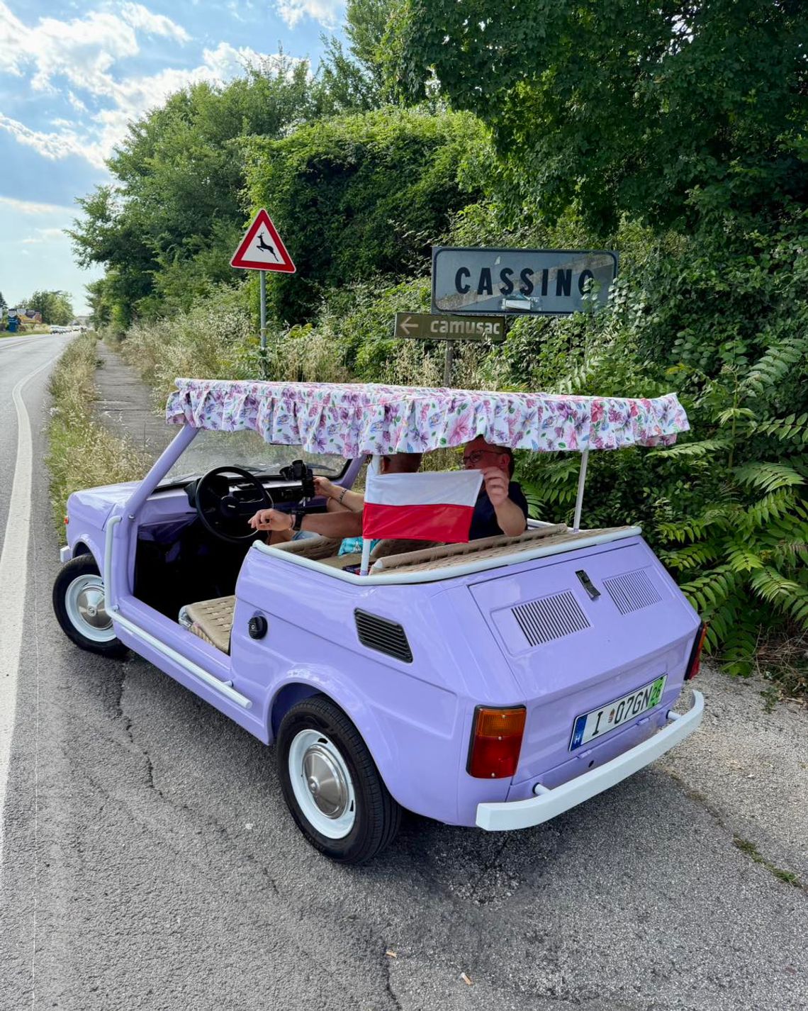 Z ziemi włoskiej do... Oławy. Fiacikiem 126 Jolly Z ziemi włoskiej do... Oławy. Fiacikiem 126 Jolly