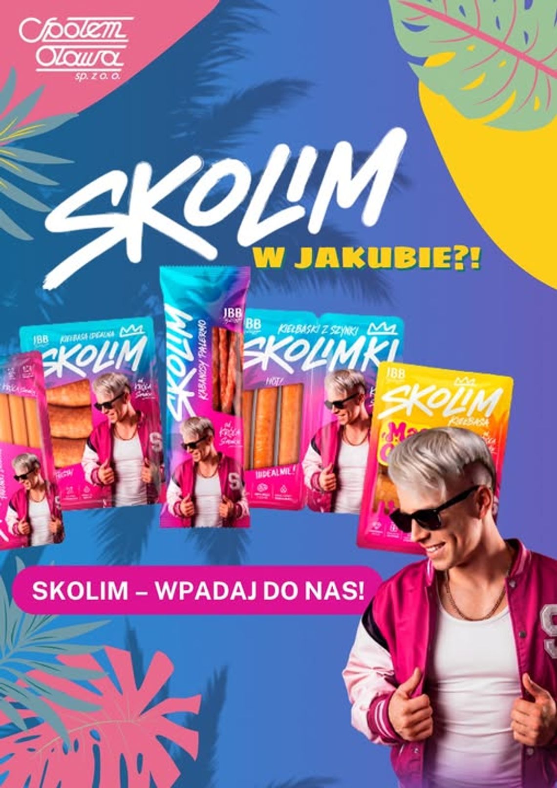 Za dwa dni Skolim w Oławie. Przyjedzie promować swoje kiełbaski Za dwa dni Skolim w Oławie. Przyjedzie promować swoje kiełbaski