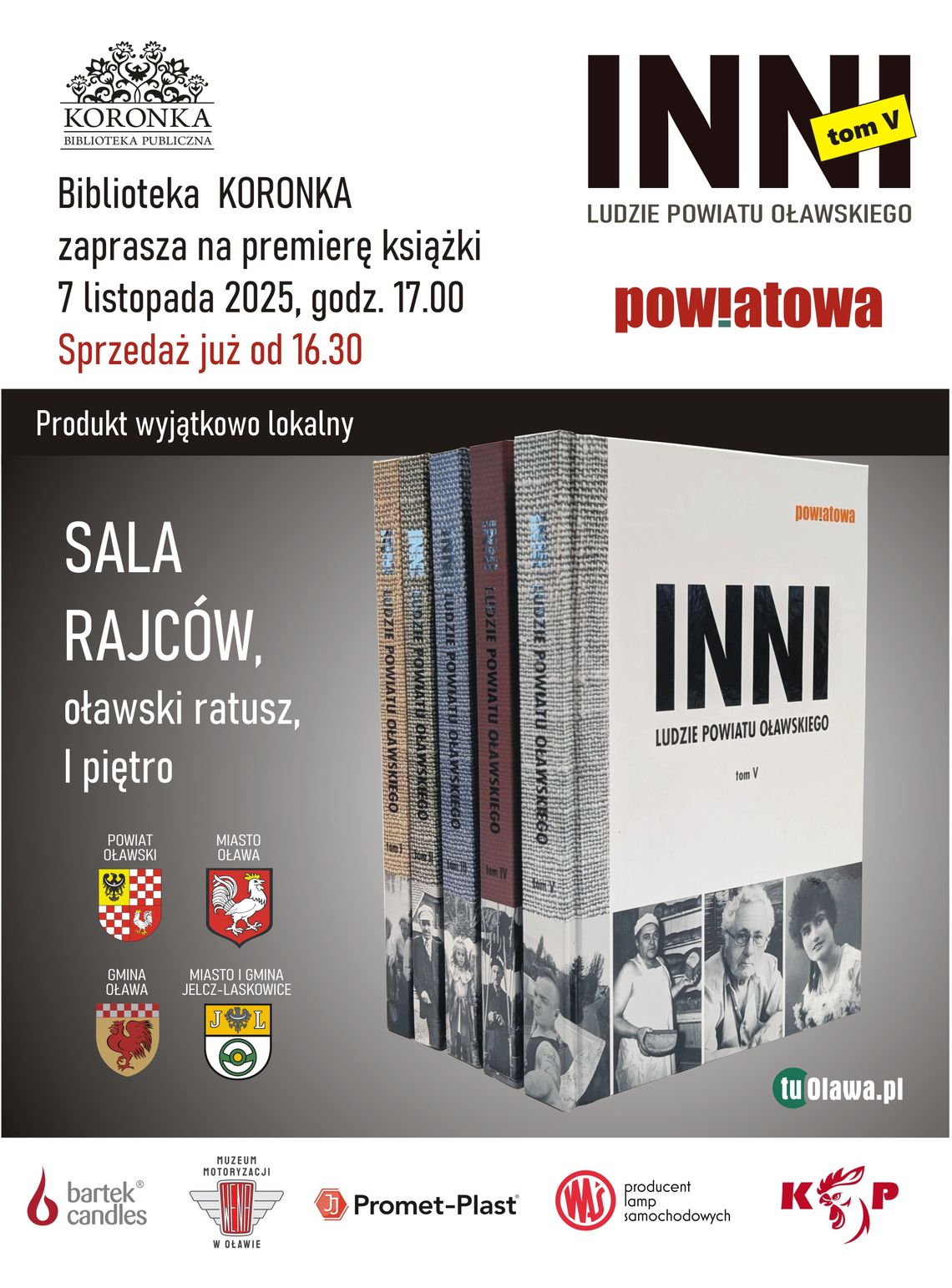 Za tydzień premiera nowej oławskiej książki Za tydzień premiera nowej oławskiej książki