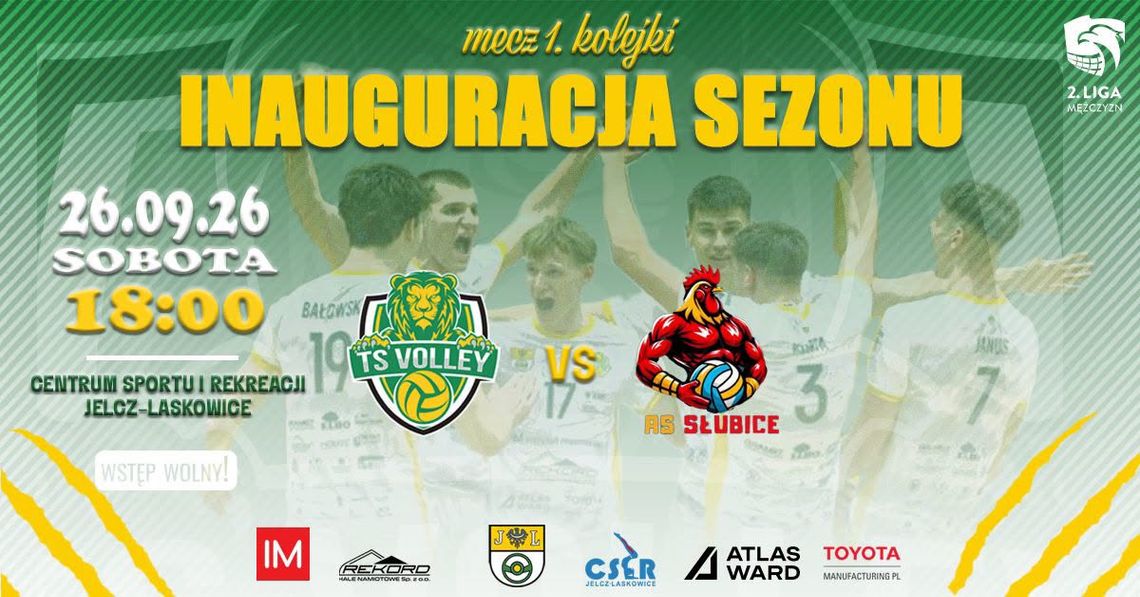 Za tydzień "Volley" rozpocznie nowy sezon Za tydzień "Volley" rozpocznie nowy sezon