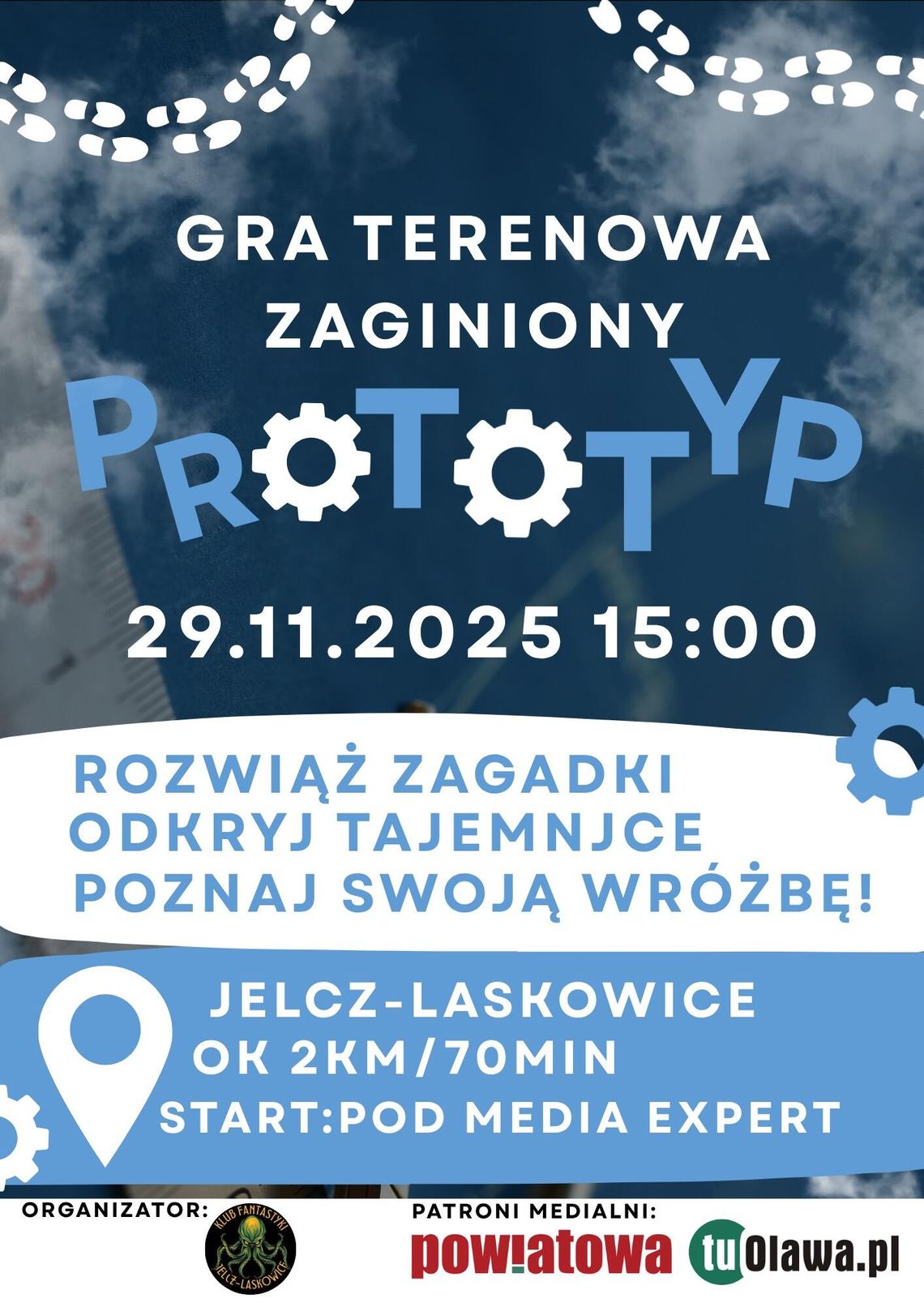 "Zaginiony Prototyp" - weź udział w grze terenowej