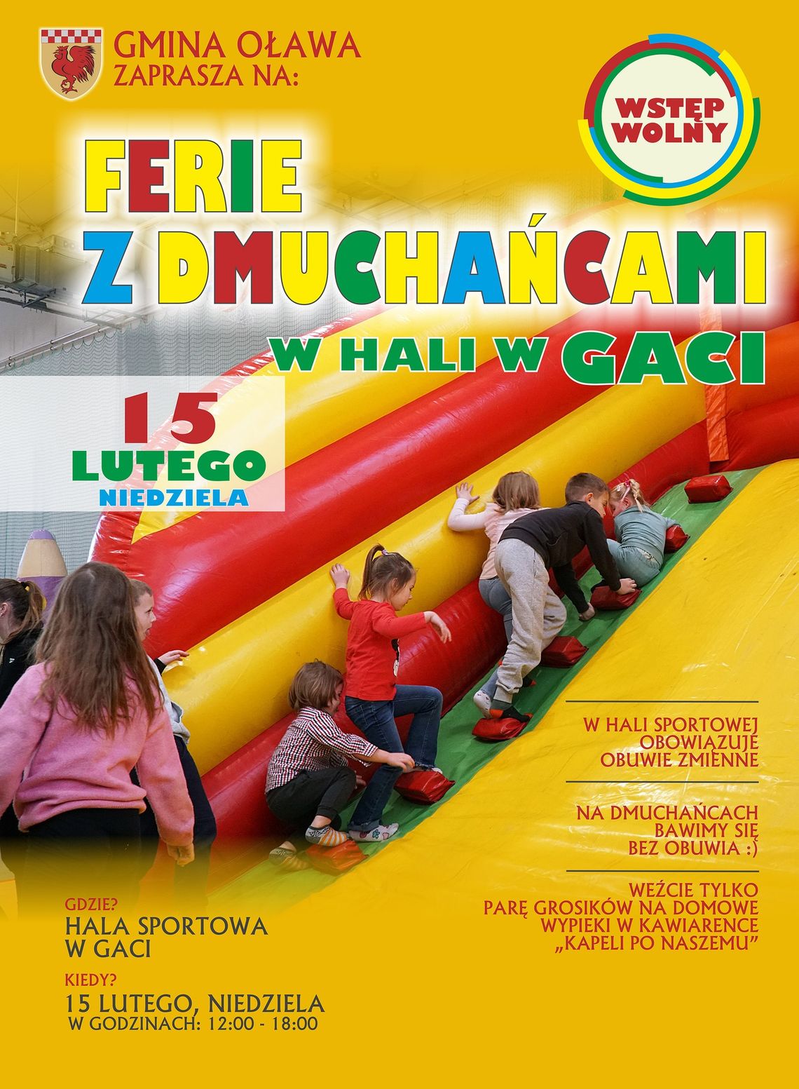 Zakończenie gminnych ferii będzie z przytupem