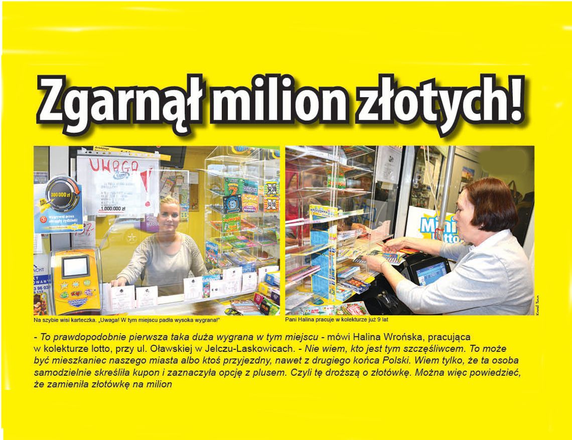 Zamienił złotówkę na milion