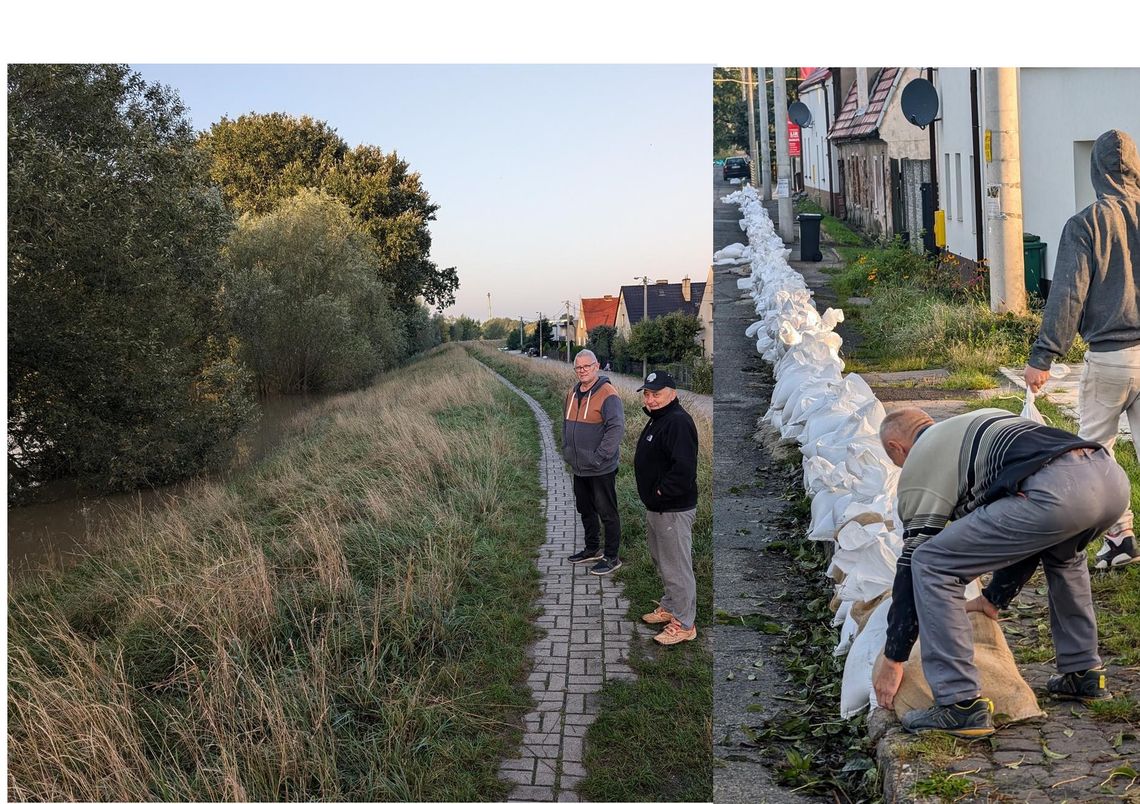 Zaodrze gotowe do walki z wodą. Na razie wygrywa