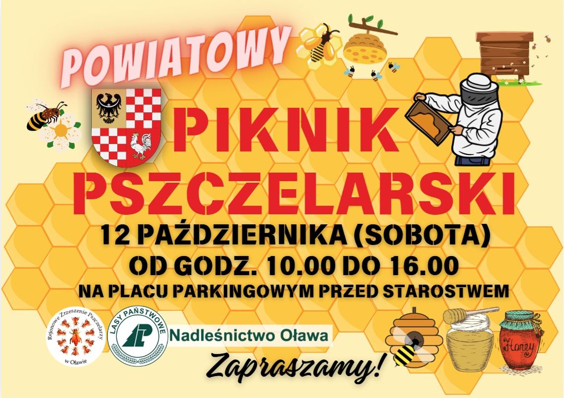 Zaproszenie na powiatowy piknik pszczelarski