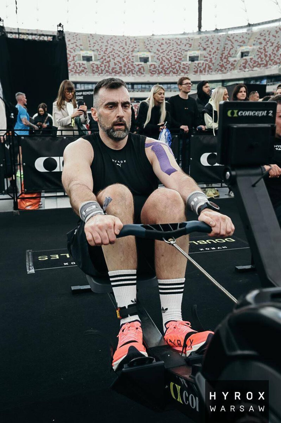 Zastępca komendanta rywalizował na PGE Narodowym