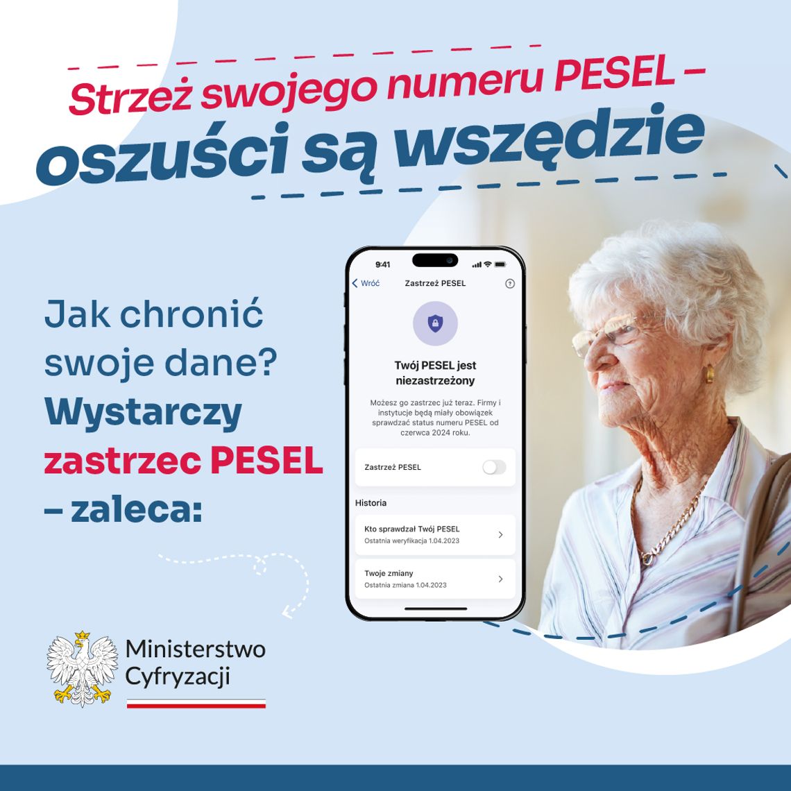 Zastrzeż swój PESEL i śpij spokojnie