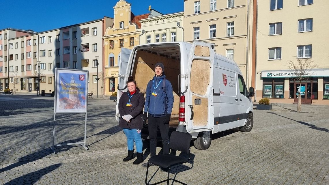 Zbierają dary w Rynku