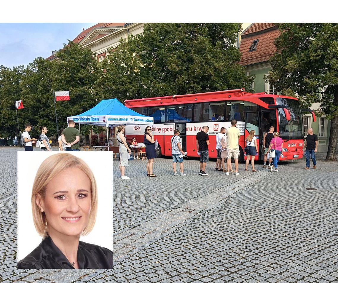 Zgłaszajcie się, to przyjedzie krwiobus podczas październikowej Oławskiej Niedzieli!