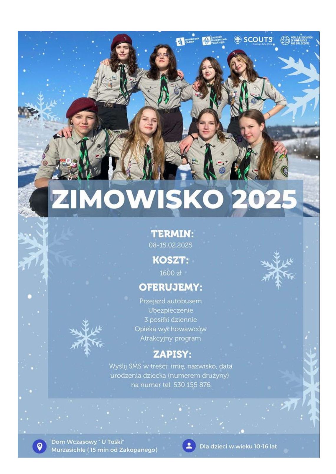 Zimowisko 2025 w Murzasichle - zapisy właśnie ruszyły!