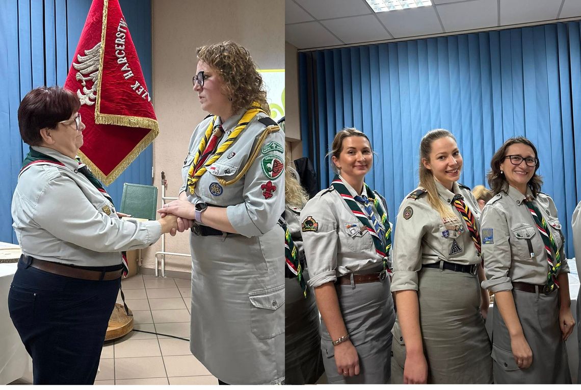 Zjazd Hufca ZHP, wiele odznak i pięćdziesiątka druhny Luch Zjazd Hufca ZHP, wiele odznak i pięćdziesiątka druhny Luch