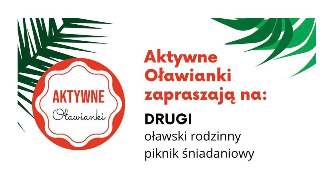 Znów organizują śniadaniowy piknik. Co będzie się działo?