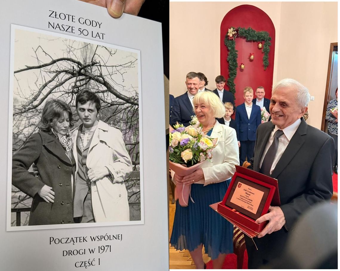Zosia i Leszek Mazurowie obchodzą złote gody