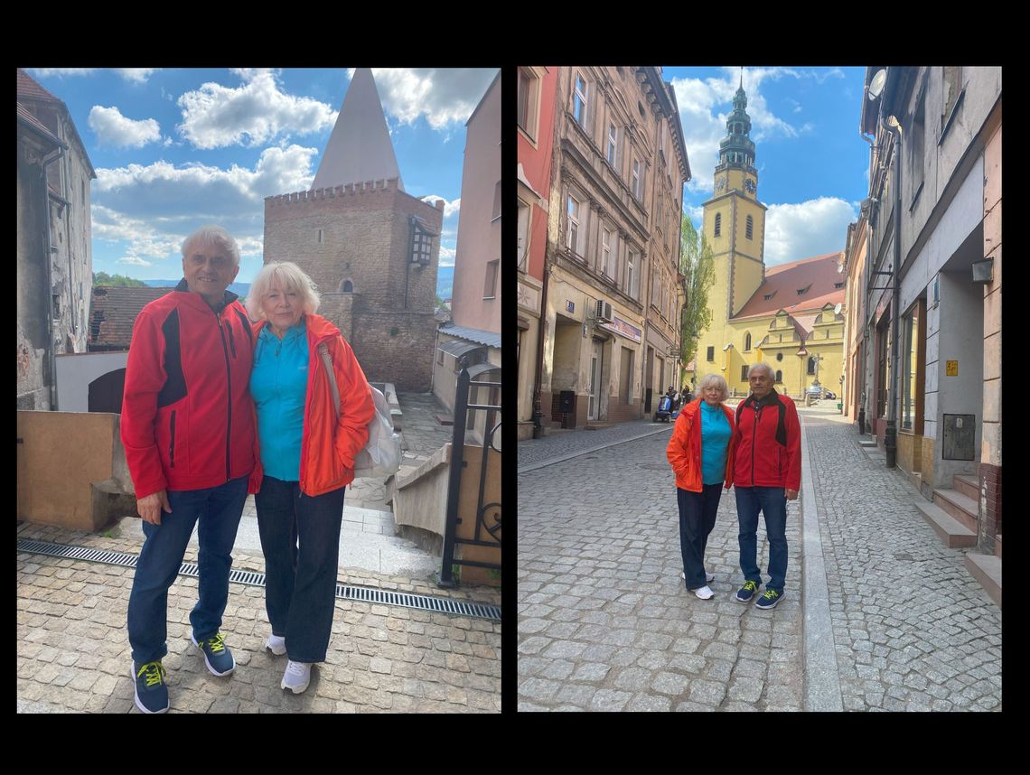 Zosia i Leszek Mazurowie pozdrawiają z Bystrzycy Kłodzkiej