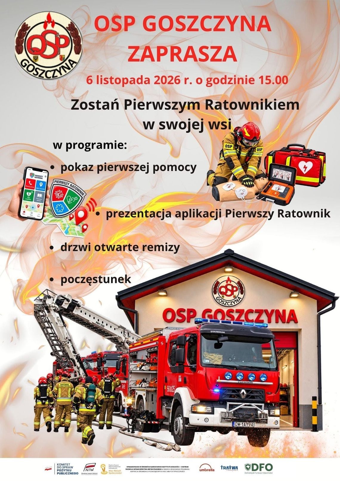 Zostań Pierwszym Ratownikiem w swojej wsi! Zostań Pierwszym Ratownikiem w swojej wsi!