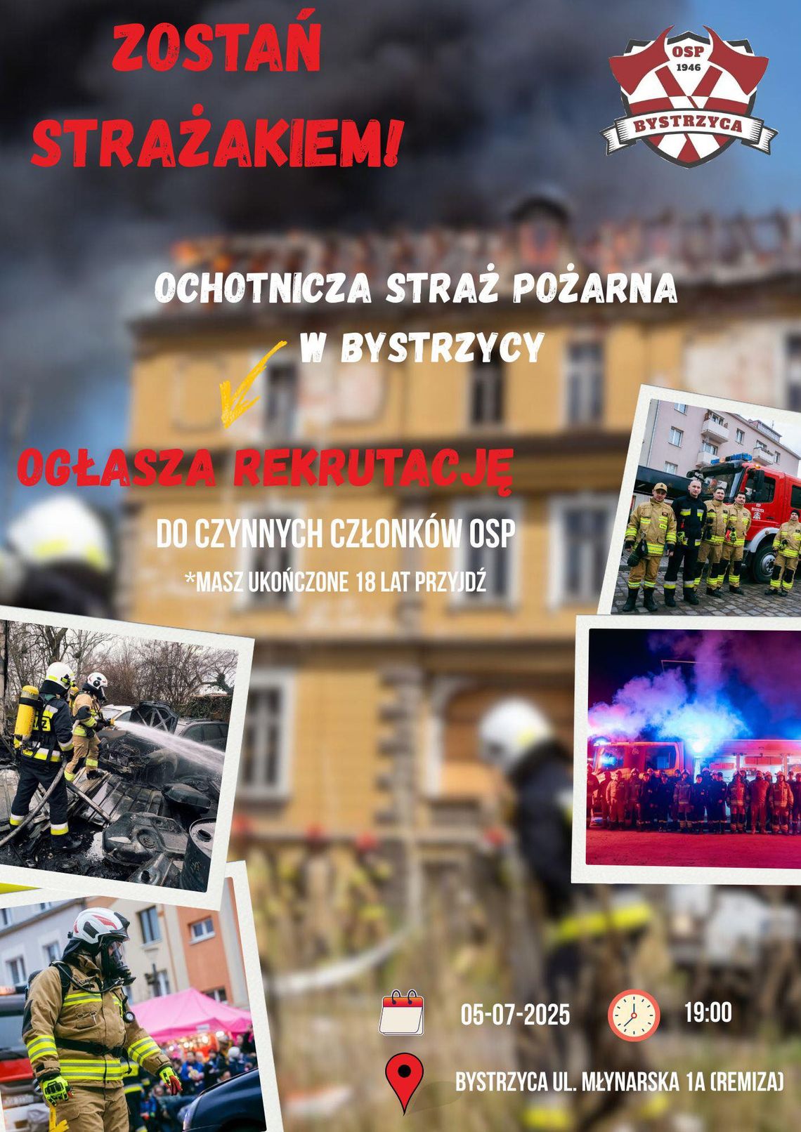 Zostań strażakiem ochotnikiem. Jak i gdzie?